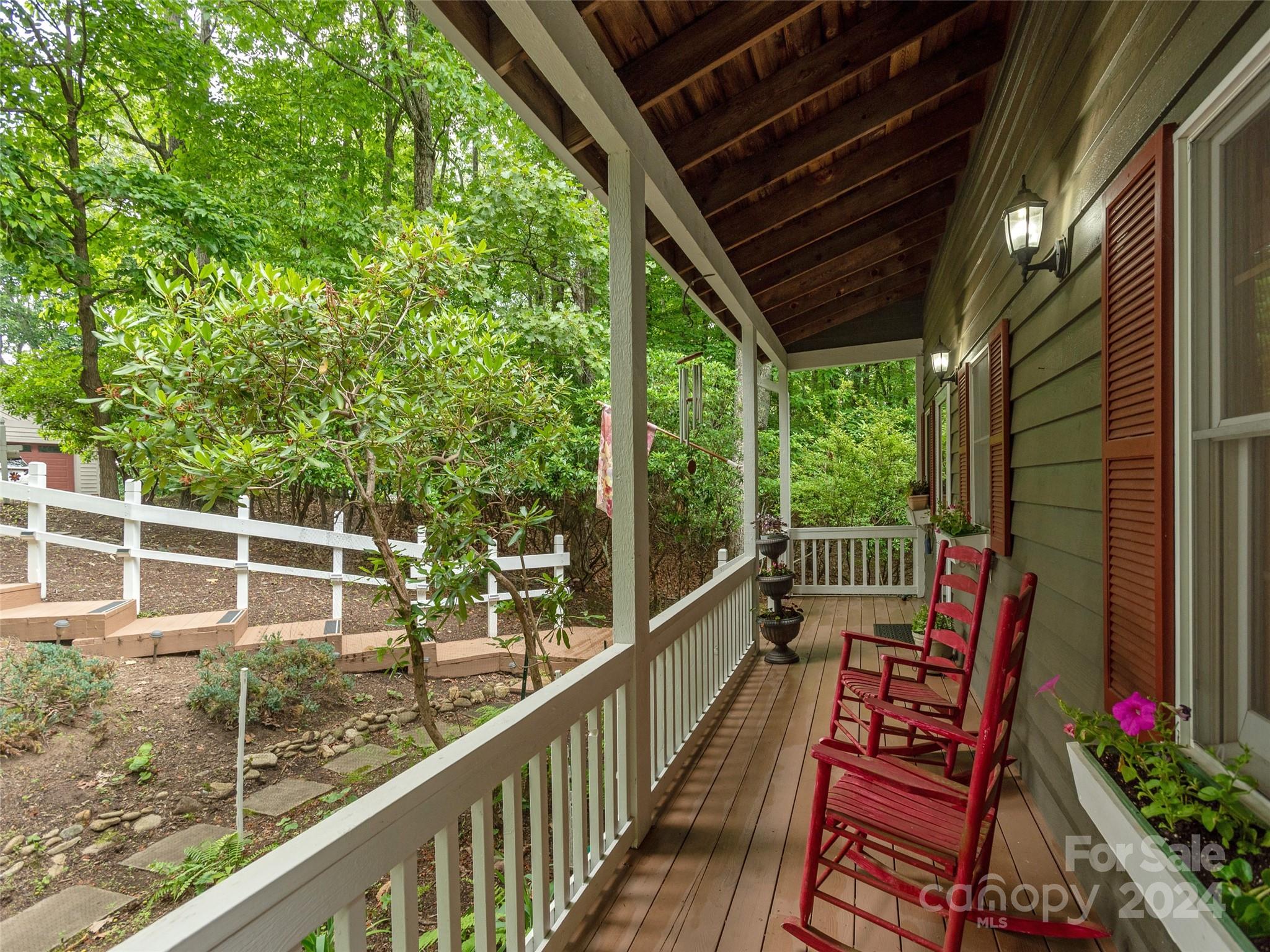 28 Chestnut Ridge Road, Unit 228 Mills River, NC 28759 - Photo 5 of 48 a view of balcony with a potted plant