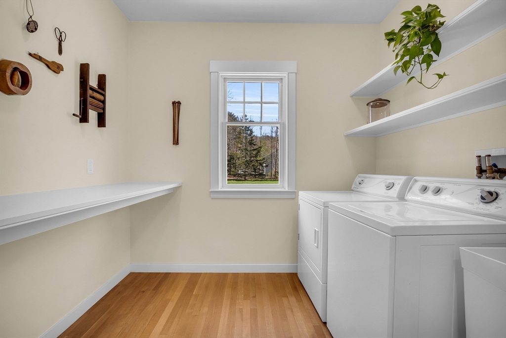 17 Whitney Road Stow, MA 01775 - Photo 32 of 42 a utility room with dryer and washer