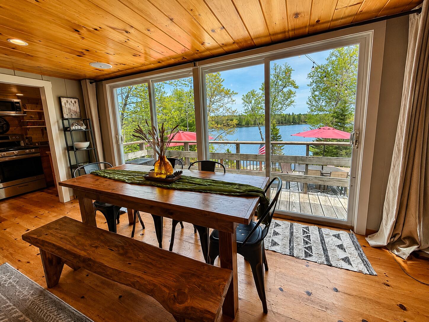 687 West Shore Road Otis, ME 04605 - Photo 19 of 55 Dining Area and Lake View