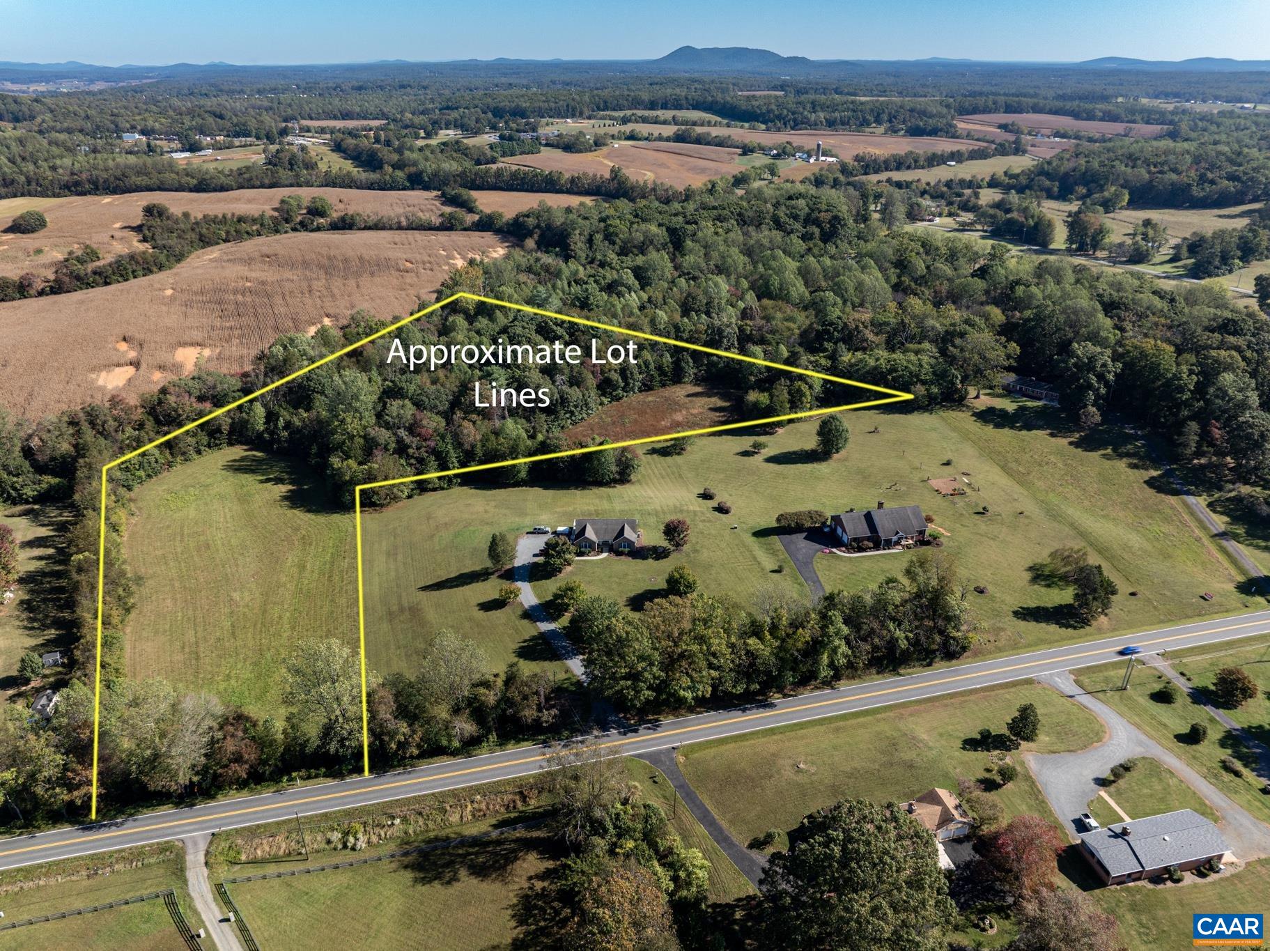 Orange Road Pratts, VA 22731 - Photo 20 of 32 an aerial view of a house with a garden