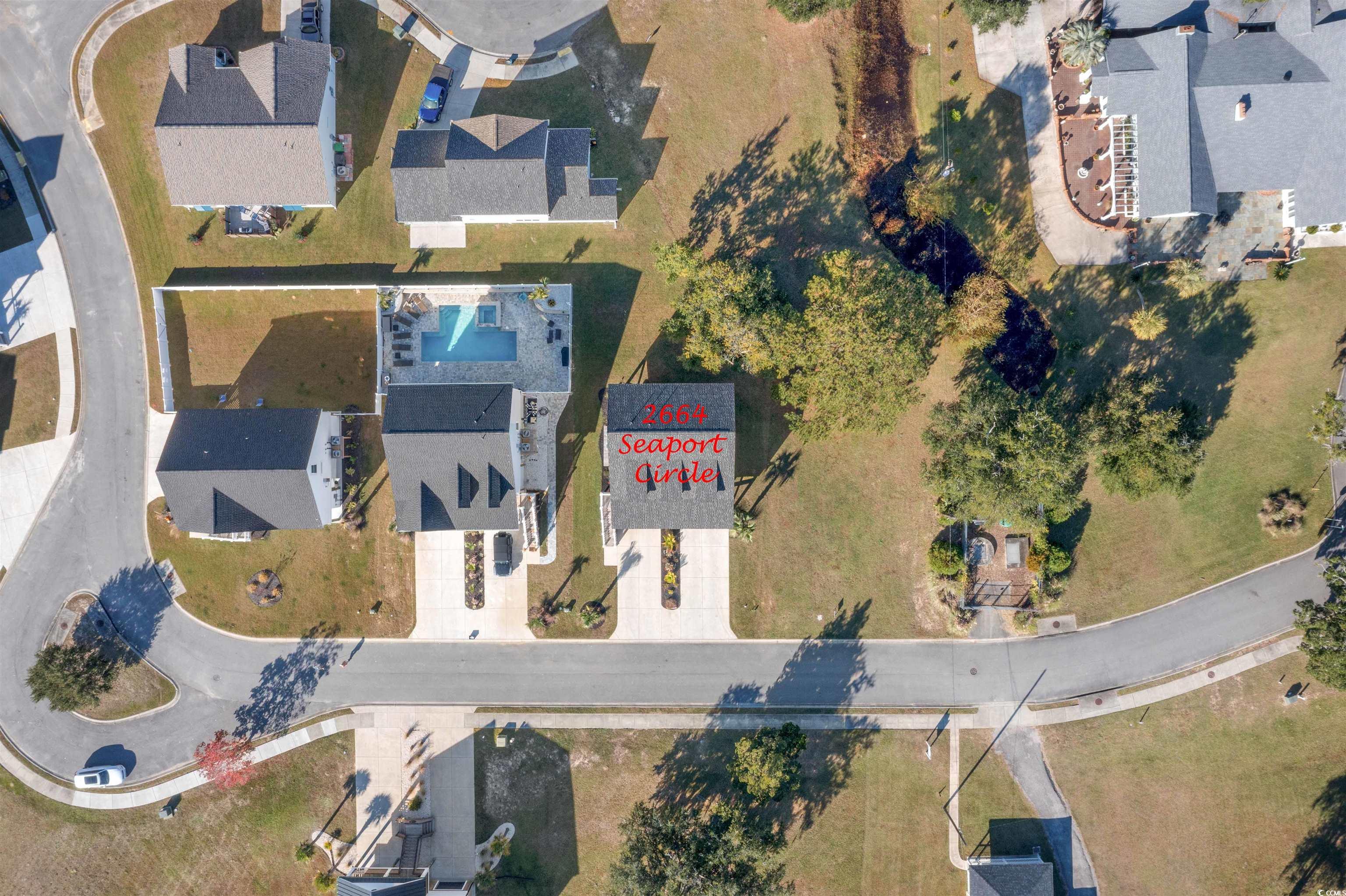 2664 Seaport Circle Georgetown, SC 29440 - Photo 38 of 40 Aerial view of property and surrounding area