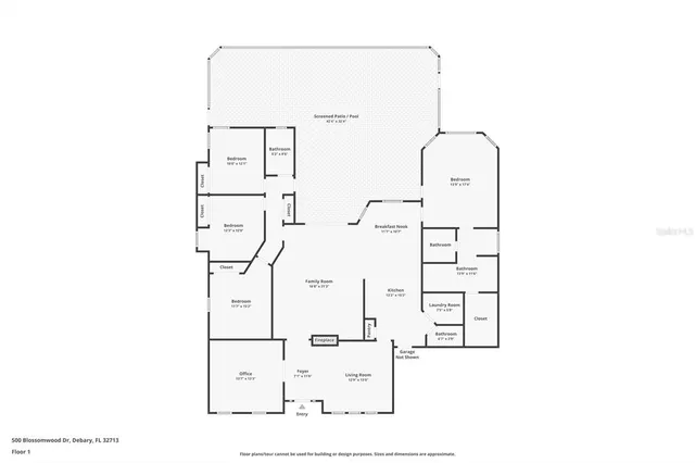 a picture of a floor plan