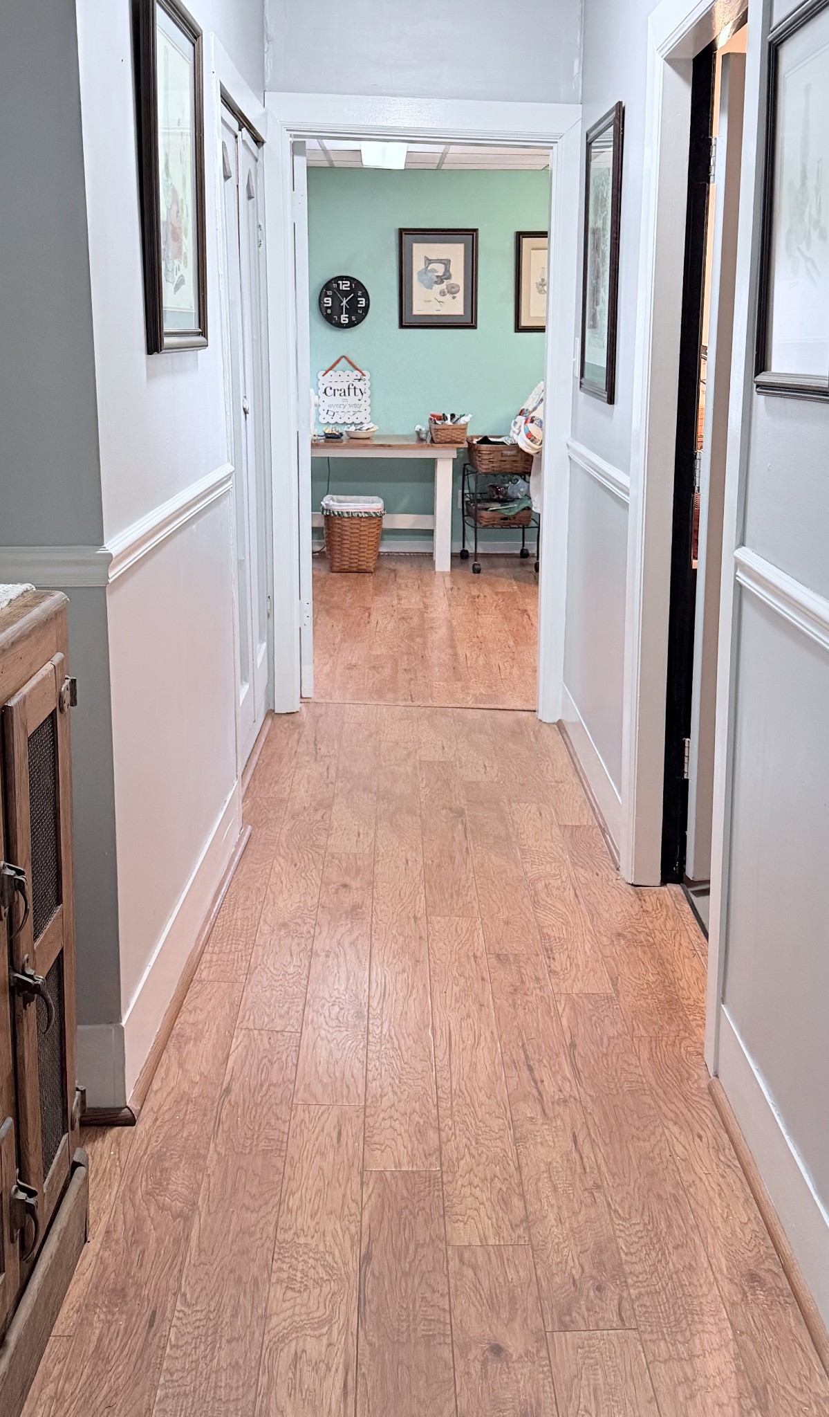 404 South Church Street Adams, TN 37010 - Photo 14 of 18 a view of livingroom with hardwood floor and furniture