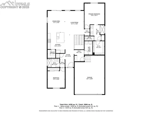a picture of a floor plan