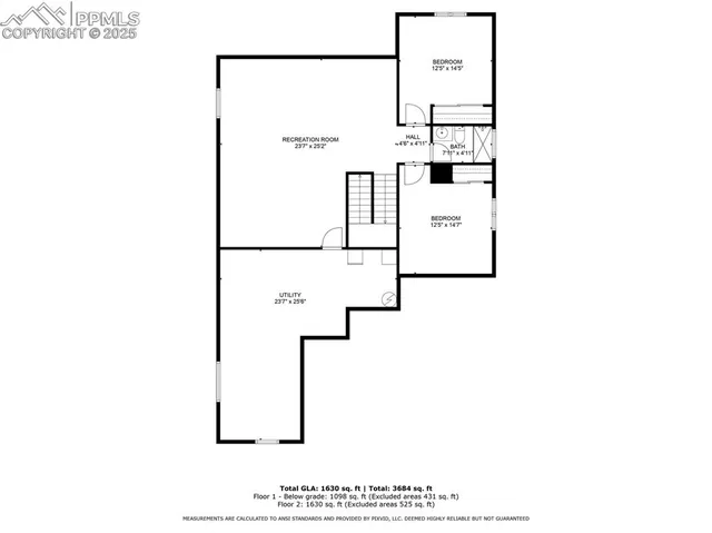 a picture of a floor plan