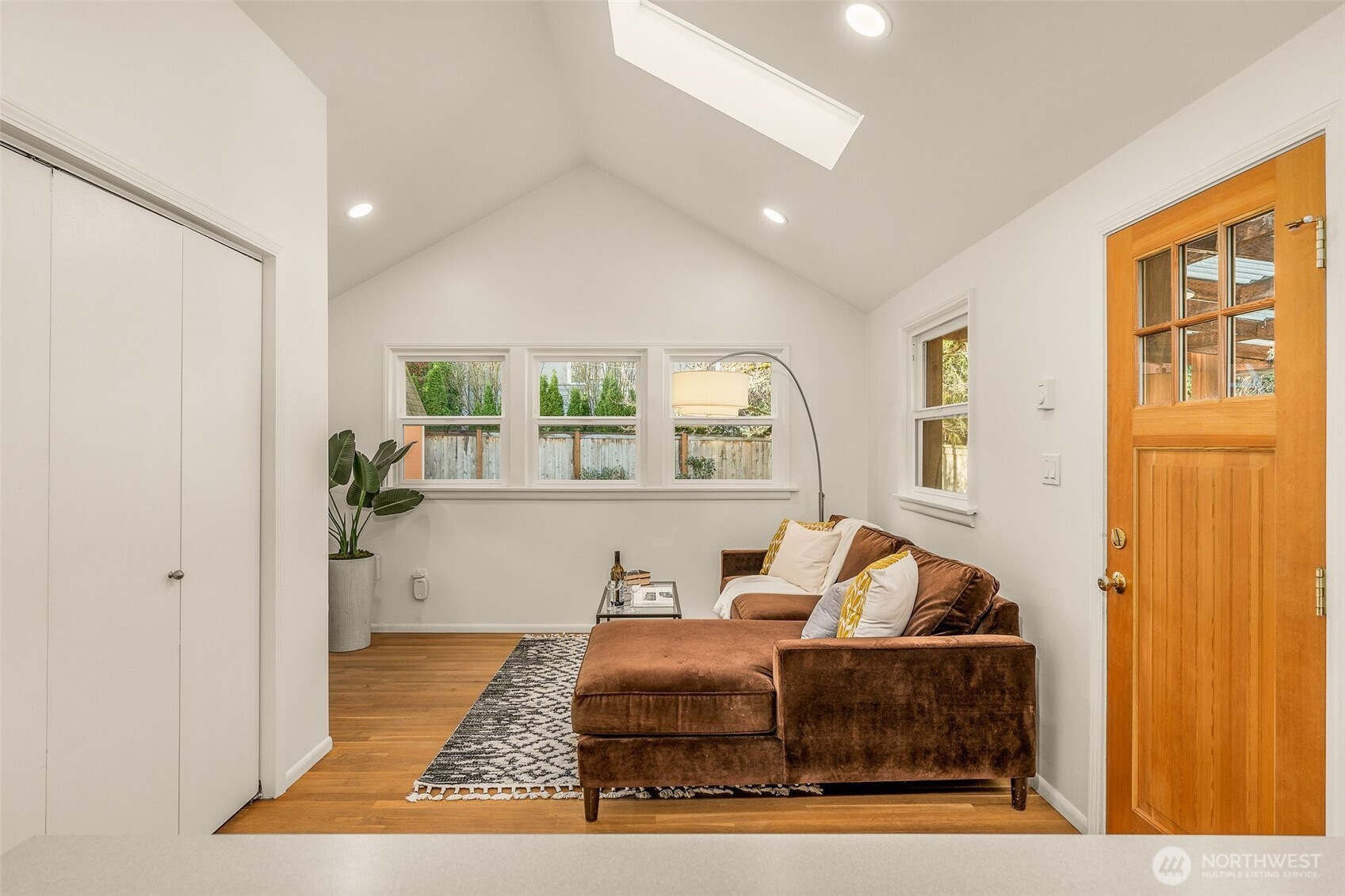 5143 46th Avenue Northeast Seattle, WA 98105 - Photo 14 of 33 a living room with furniture and a rug