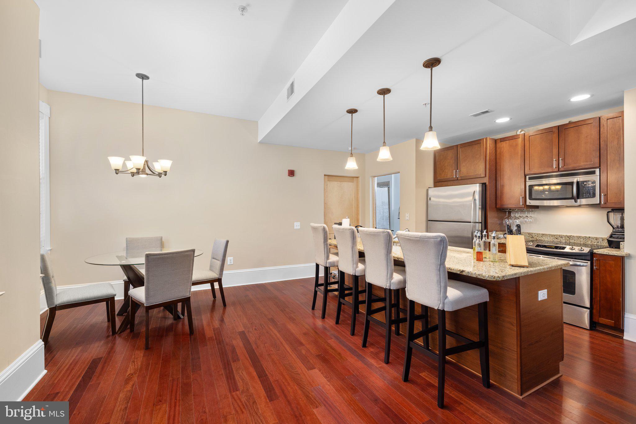 9610 Dewitt Drive, Unit SH205 Silver Spring, MD 20910 - Photo 12 of 21 Gourmet Kitchen with Island