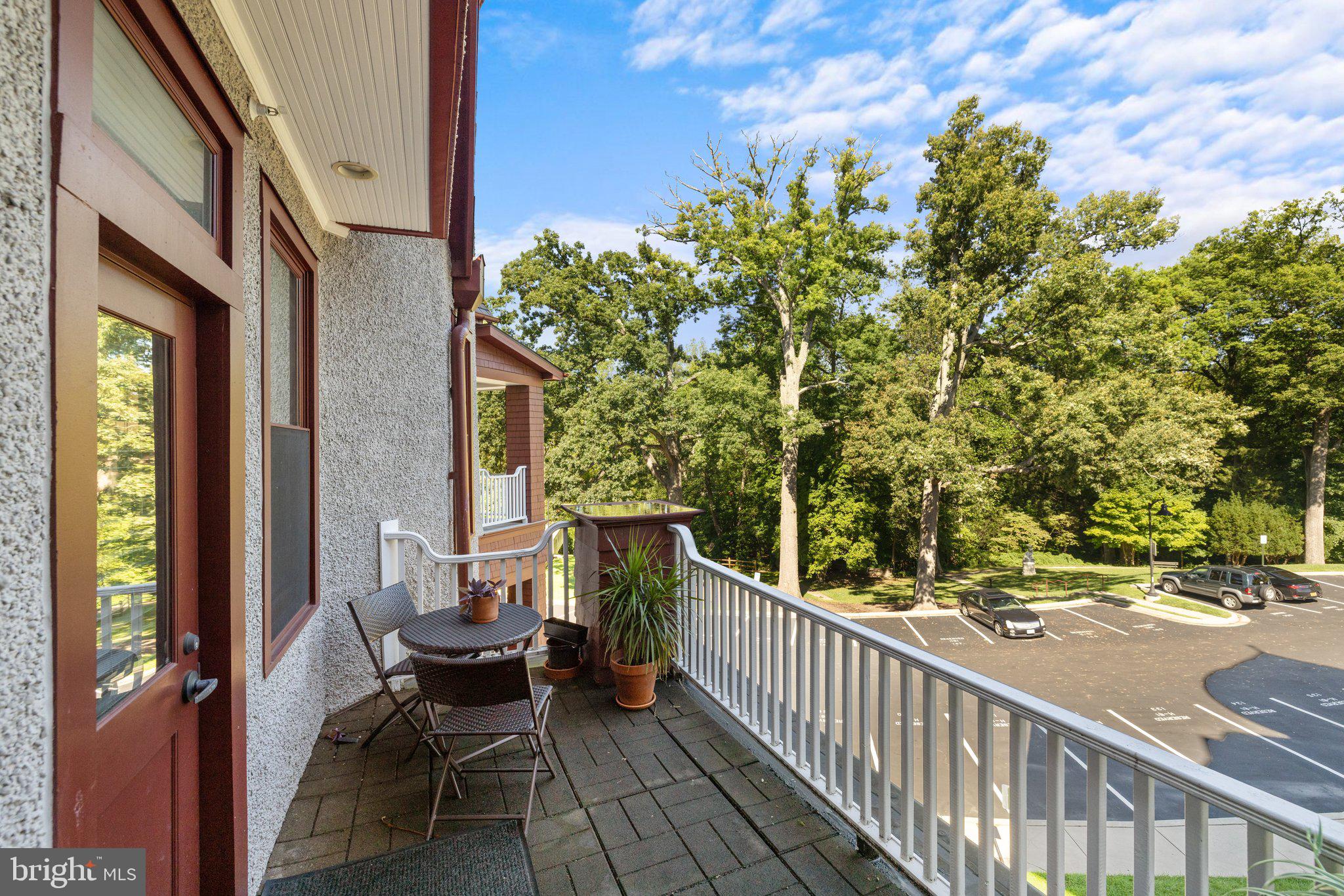 9610 Dewitt Drive, Unit SH205 Silver Spring, MD 20910 - Photo 4 of 21 Porch/Balcony view of "The Glen"