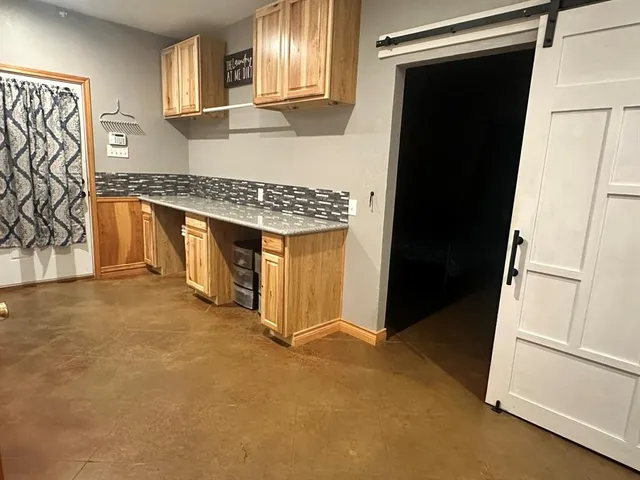 a view of front door