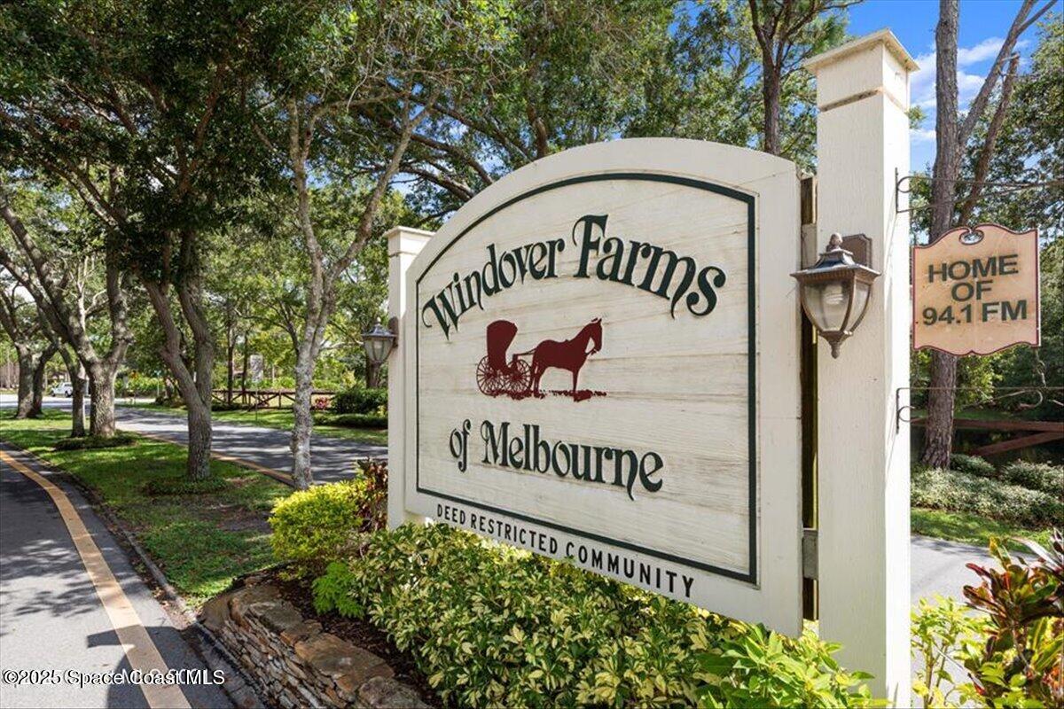 3651 Big Pine Road Melbourne, FL 32934 - Photo 32 of 32 a sign on the side of a building