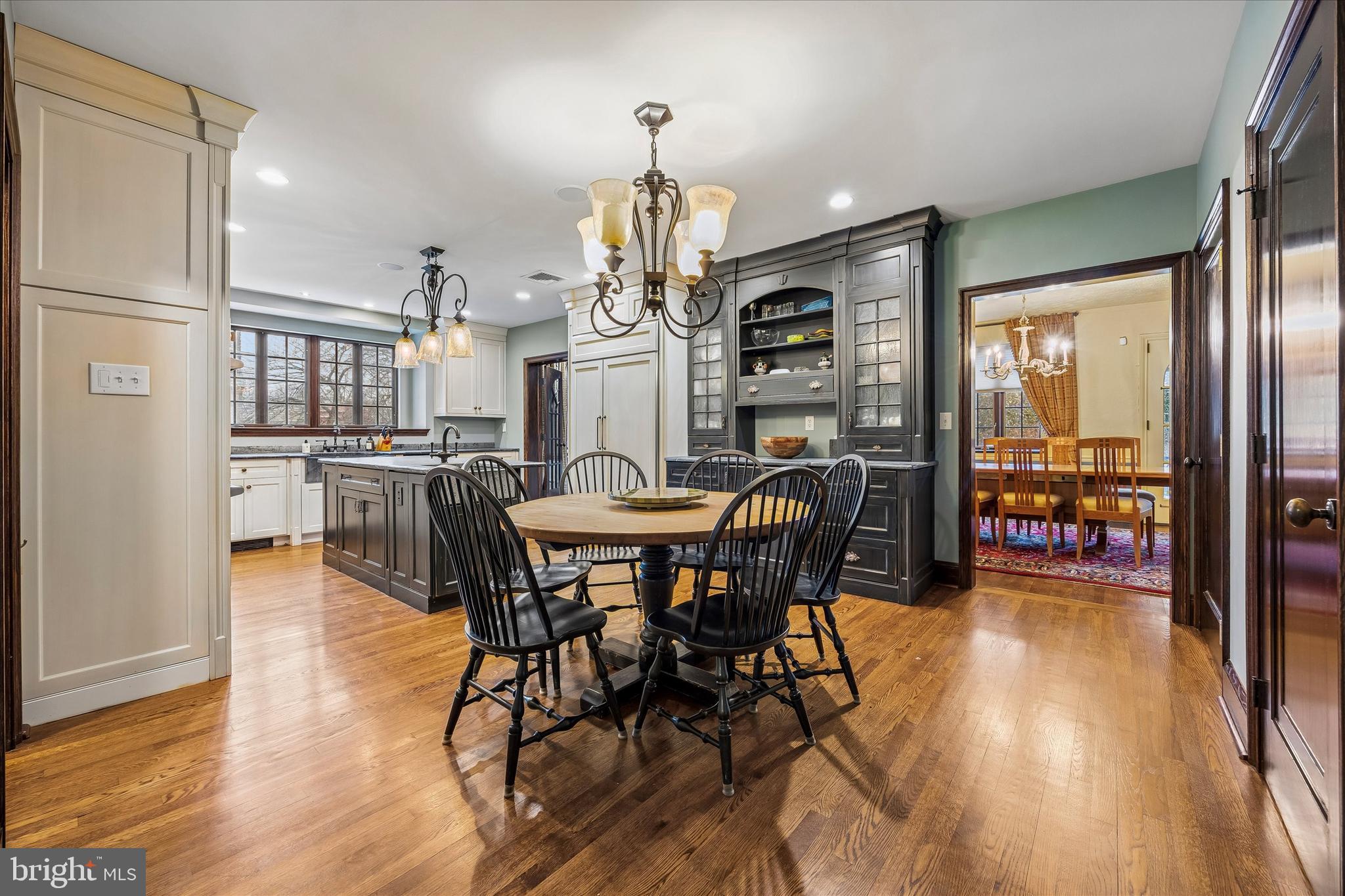 239 Winding Way Merion Station, PA 19066 - Photo 11 of 48 a view of a dining room with furniture and wooden floor