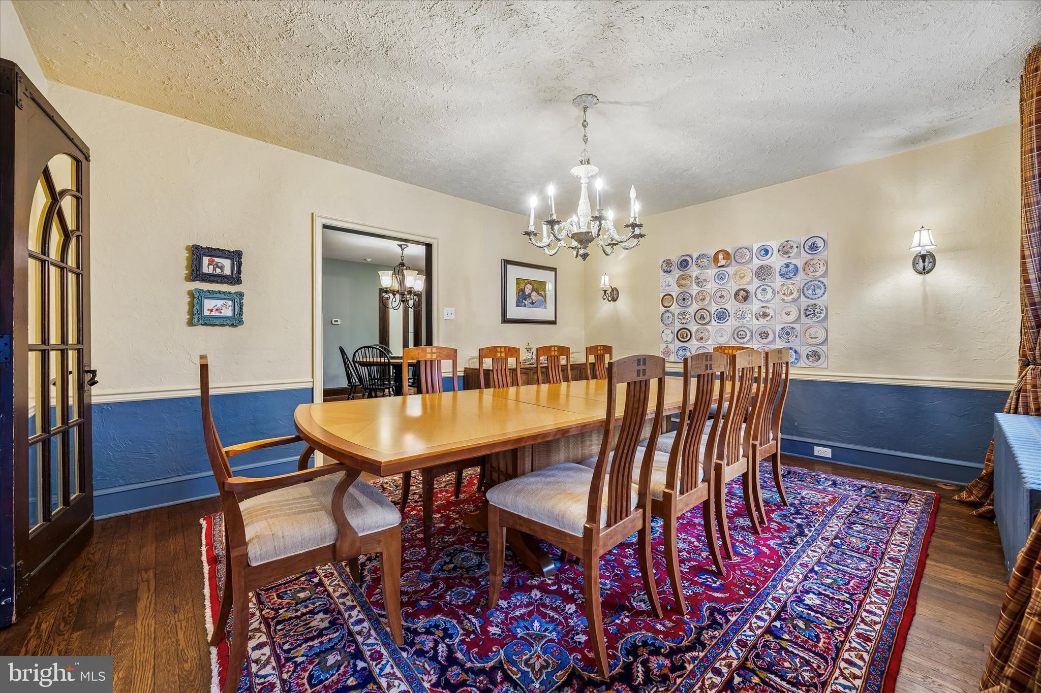 239 Winding Way Merion Station, PA 19066 - Photo 8 of 48 a view of a dining room with furniture and wooden floor