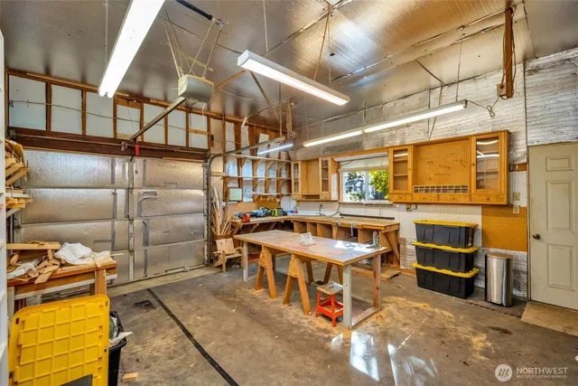 a utility room with washer and dryer