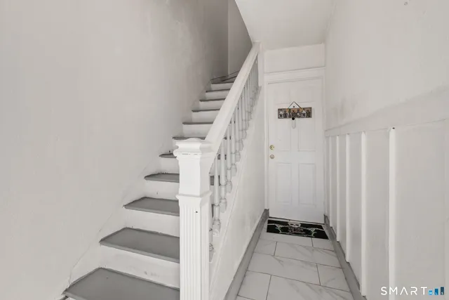 a view of a storage room