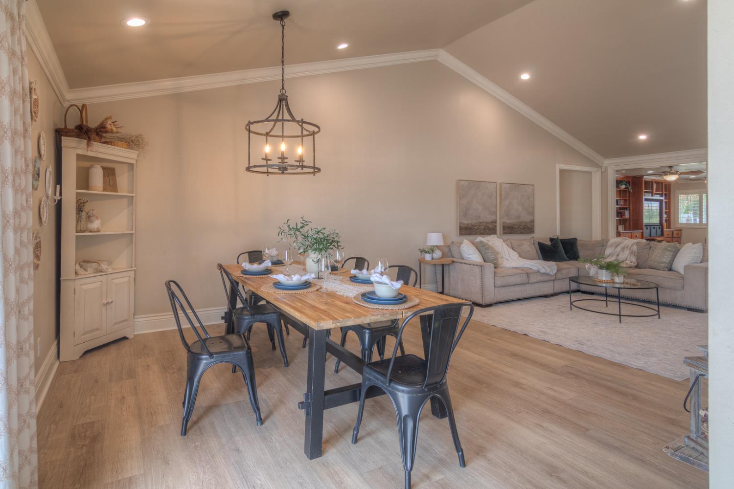 34672 Bernard Road Tracy, CA 95377 - Photo 14 of 80 a view of a dining room with furniture window and wooden floor