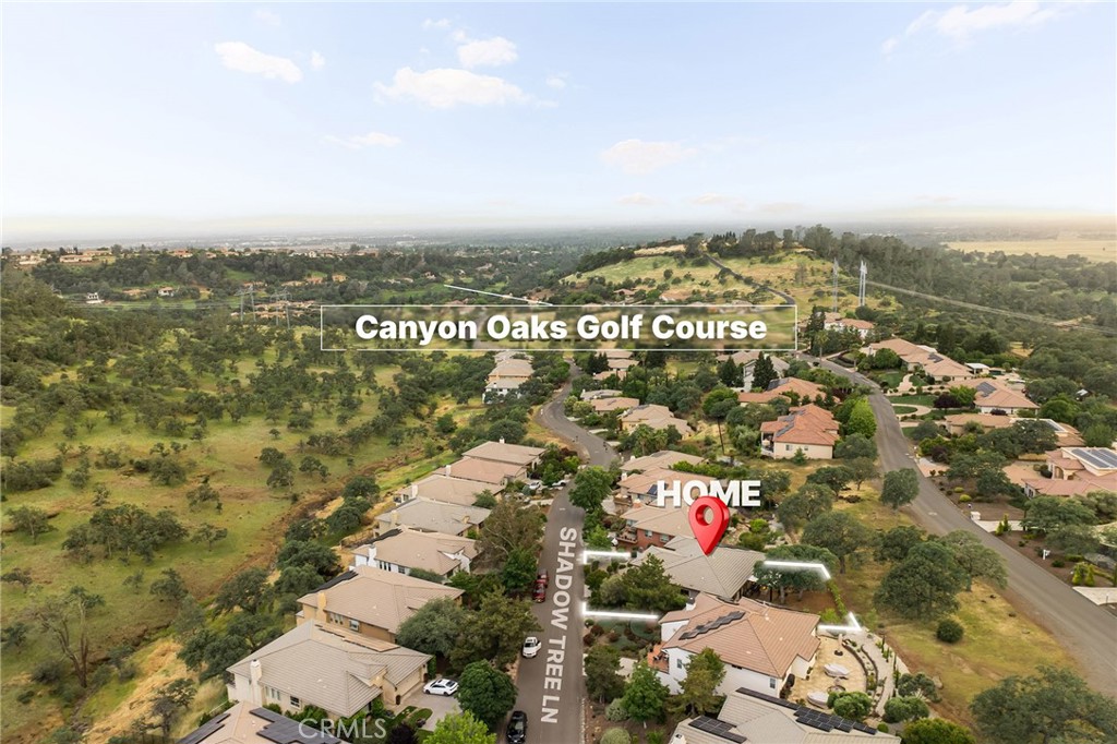 3560 Shadowtree Lane Chico, CA 95928 - Photo 43 of 52 an aerial view of residential building and parking space