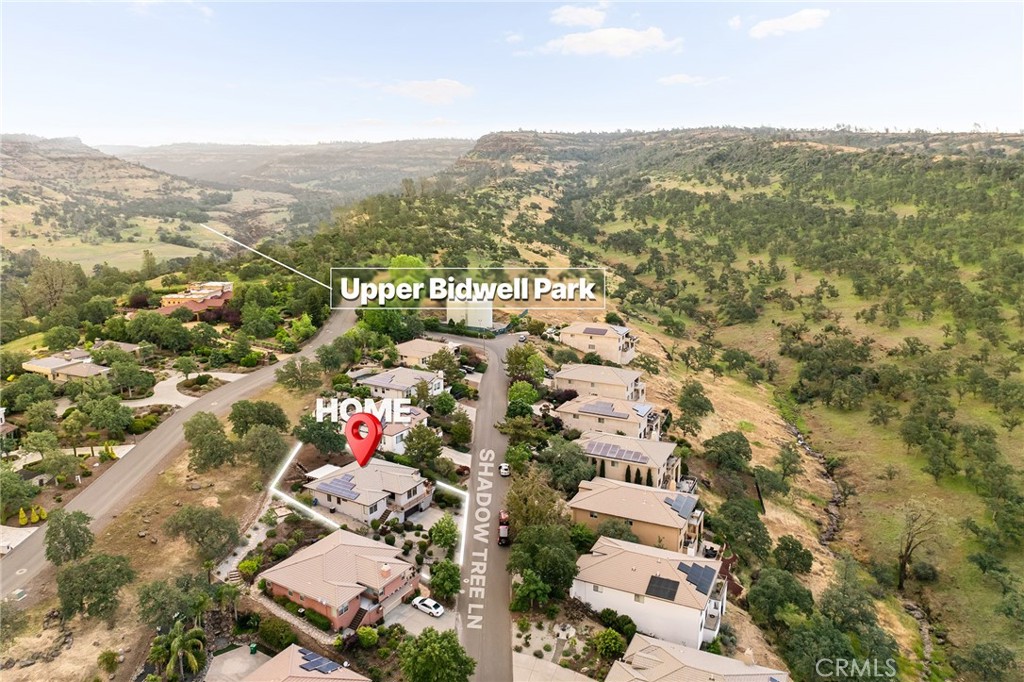 3560 Shadowtree Lane Chico, CA 95928 - Photo 44 of 52 an aerial view of residential houses with city view