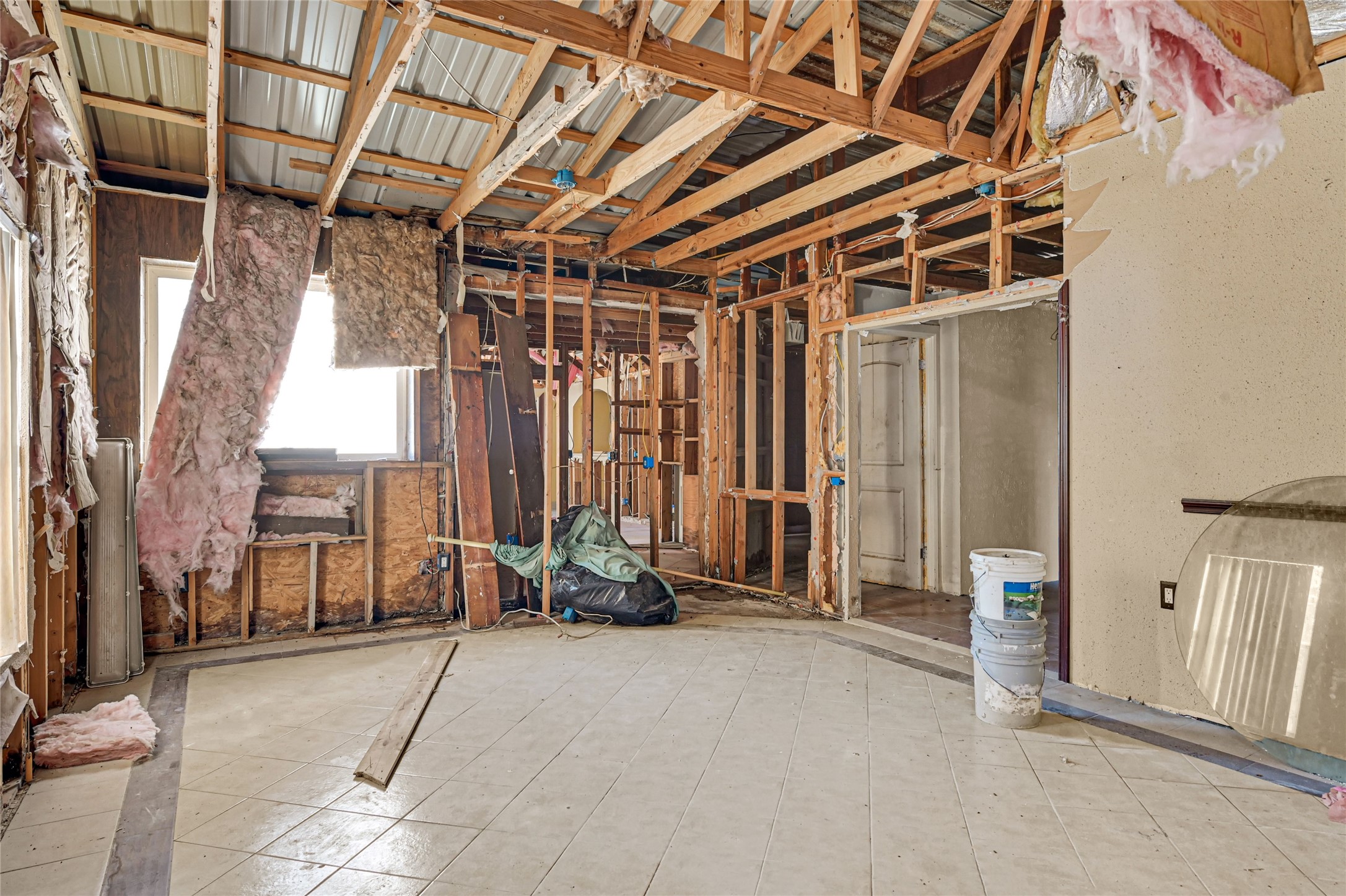 1925 Sunny Drive Houston, TX 77093 - Photo 6 of 24 a view of a room with wooden walls