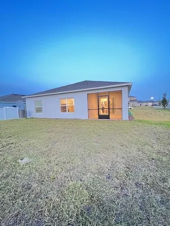 a big room with an ocean view