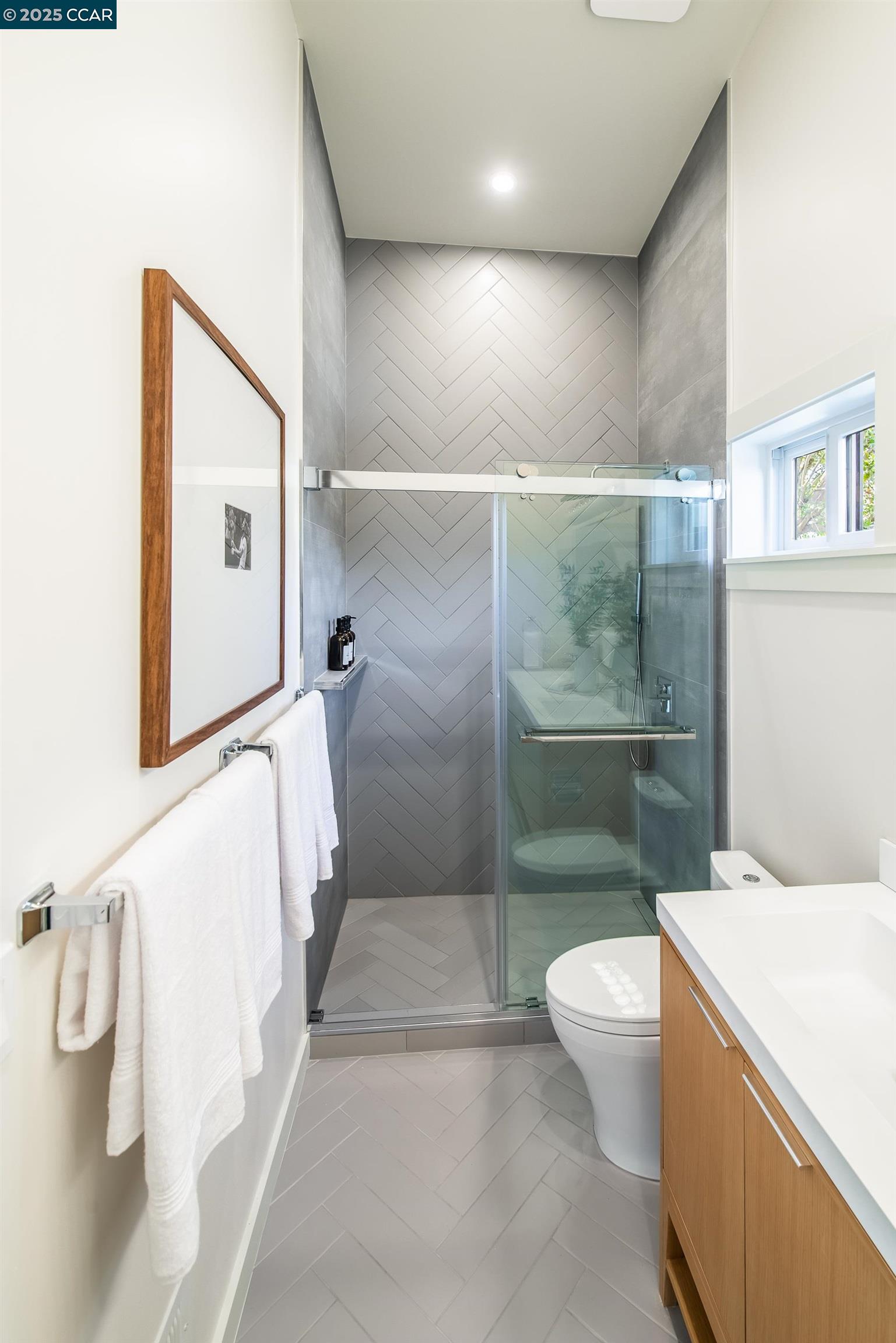 105 Hillcroft Way Walnut Creek, CA 94597 - Photo 33 of 56 a bathroom with a sink a toilet and shower