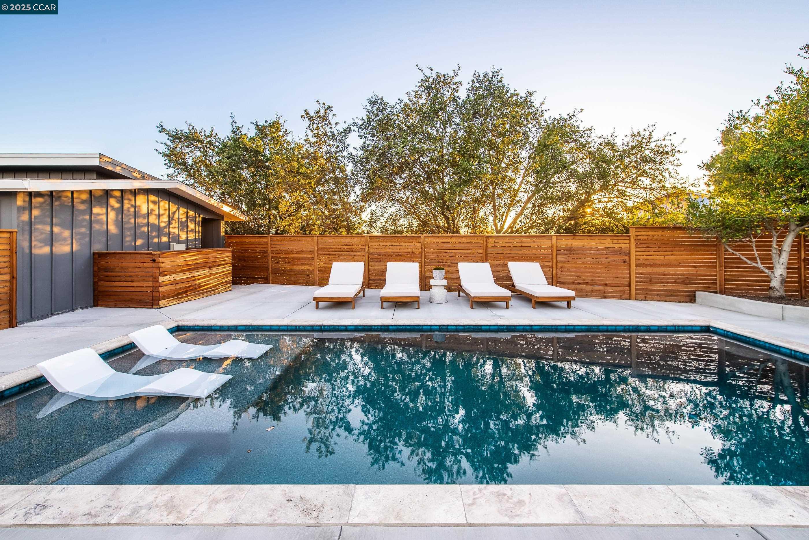 105 Hillcroft Way Walnut Creek, CA 94597 - Photo 46 of 56 a view of swimming pool with seating space