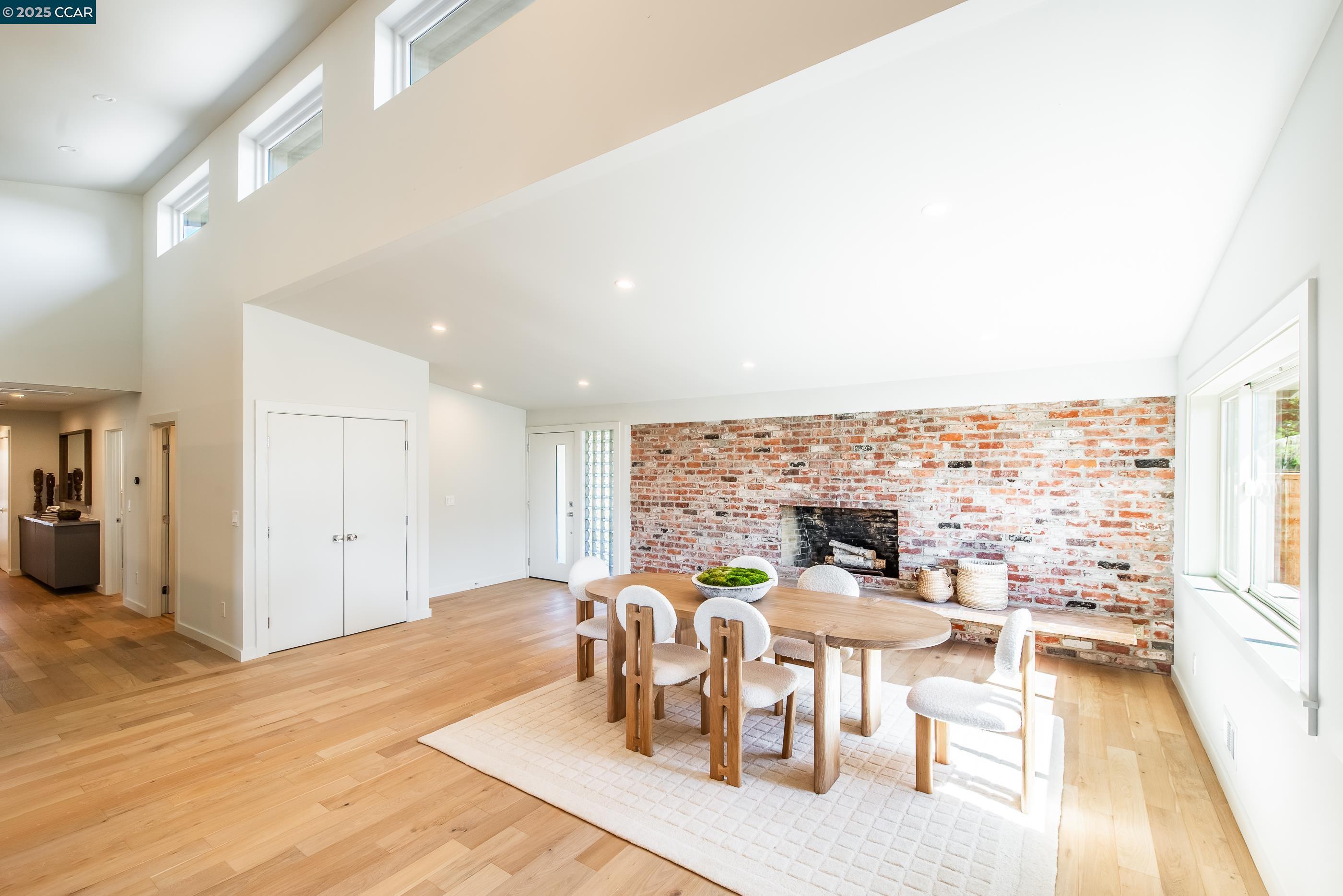 105 Hillcroft Way Walnut Creek, CA 94597 - Photo 8 of 56 a dining room with furniture and a floor to ceiling window