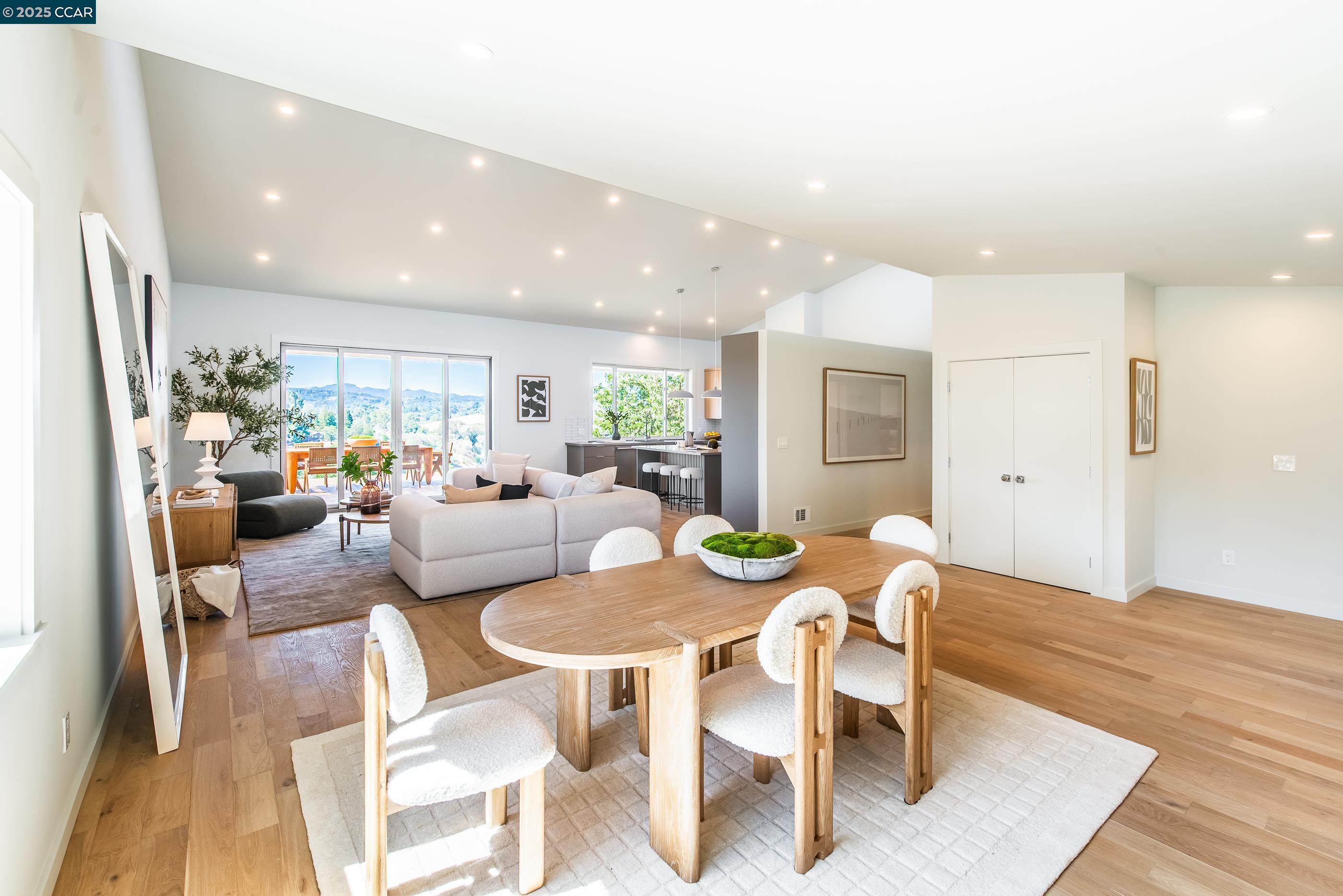 105 Hillcroft Way Walnut Creek, CA 94597 - Photo 9 of 56 a view of a dining room with furniture