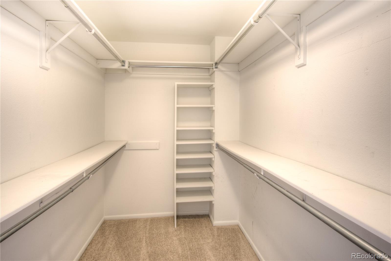 11781 West Elk Head Range Road Littleton, CO 80127 - Photo 21 of 48 a view of walk in closet with empty racks
