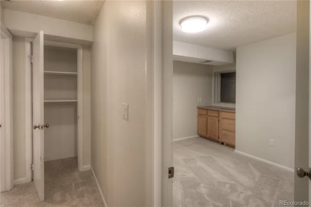 a bathroom with a mirror