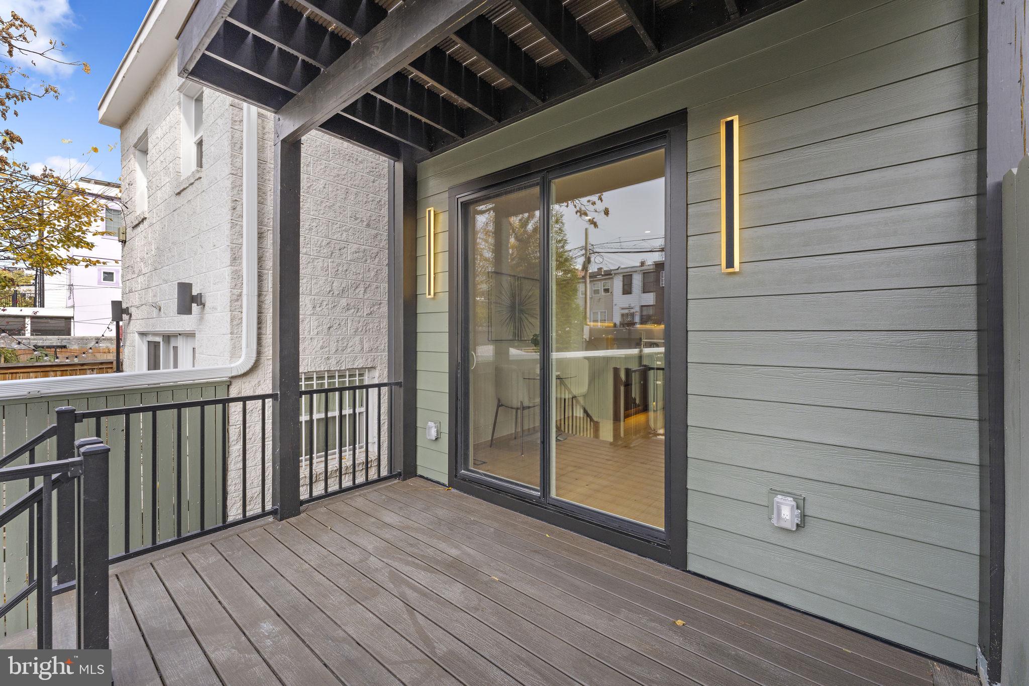 1016 5th Street Northeast Washington, DC 20002 - Photo 14 of 51 Main Level Rear Deck