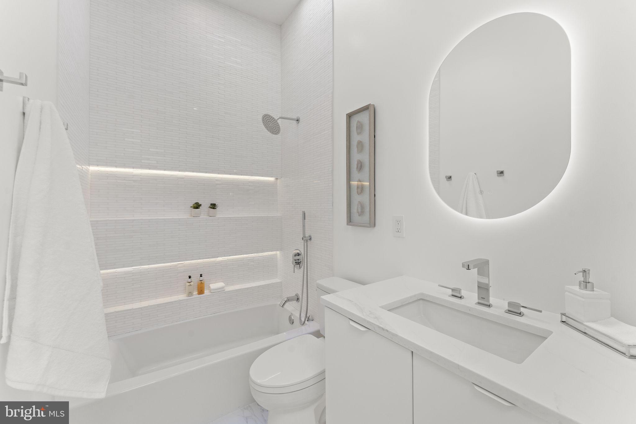 1016 5th Street Northeast Washington, DC 20002 - Photo 30 of 51 Upper Level Hall Bathroom