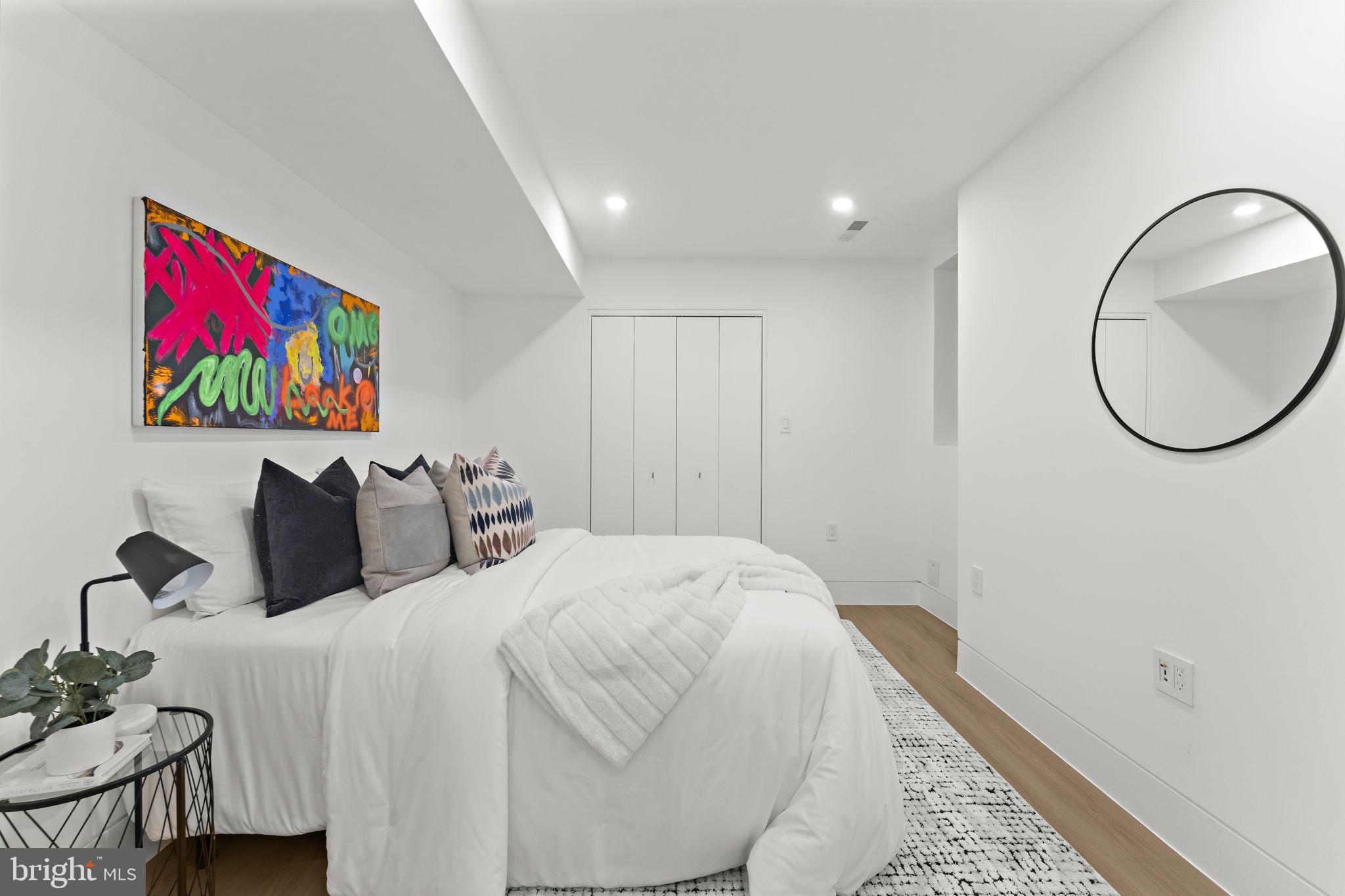 1016 5th Street Northeast Washington, DC 20002 - Photo 36 of 51 Lower Level Bedroom