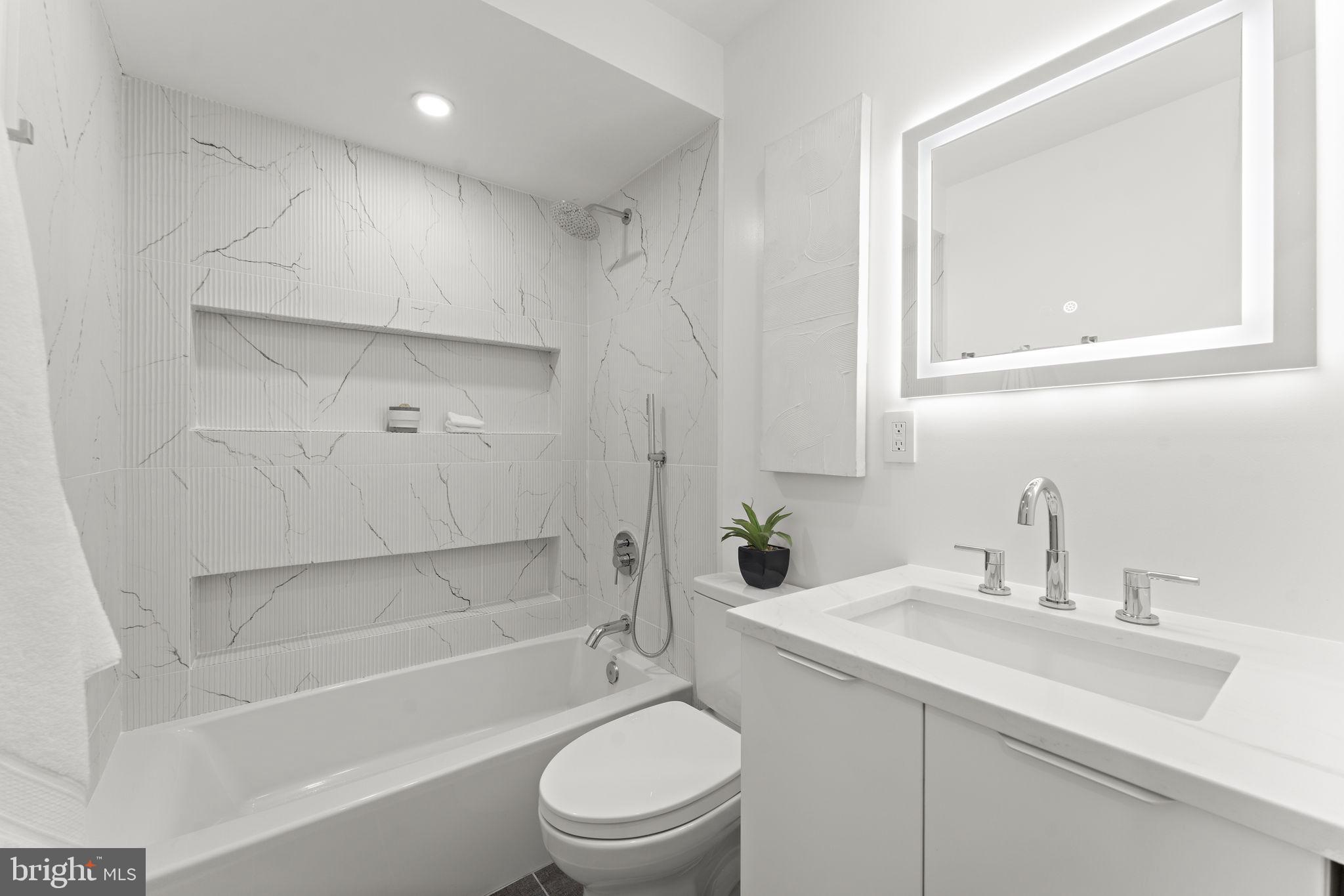 1016 5th Street Northeast Washington, DC 20002 - Photo 39 of 51 Lower Level Bathroom