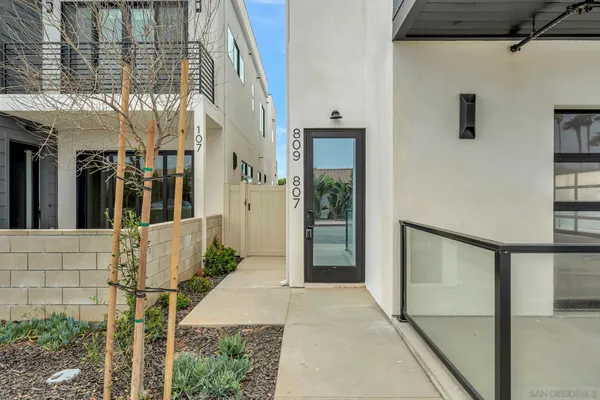 a view of porch with seating space