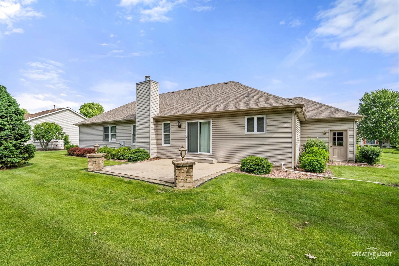 714 East Knights Road Sandwich, IL 60548 - Photo 26 of 33 a front view of a house with garden and porch