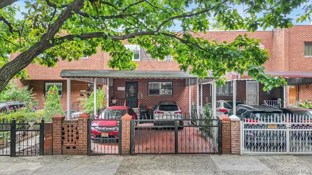 front view of a house with a porch