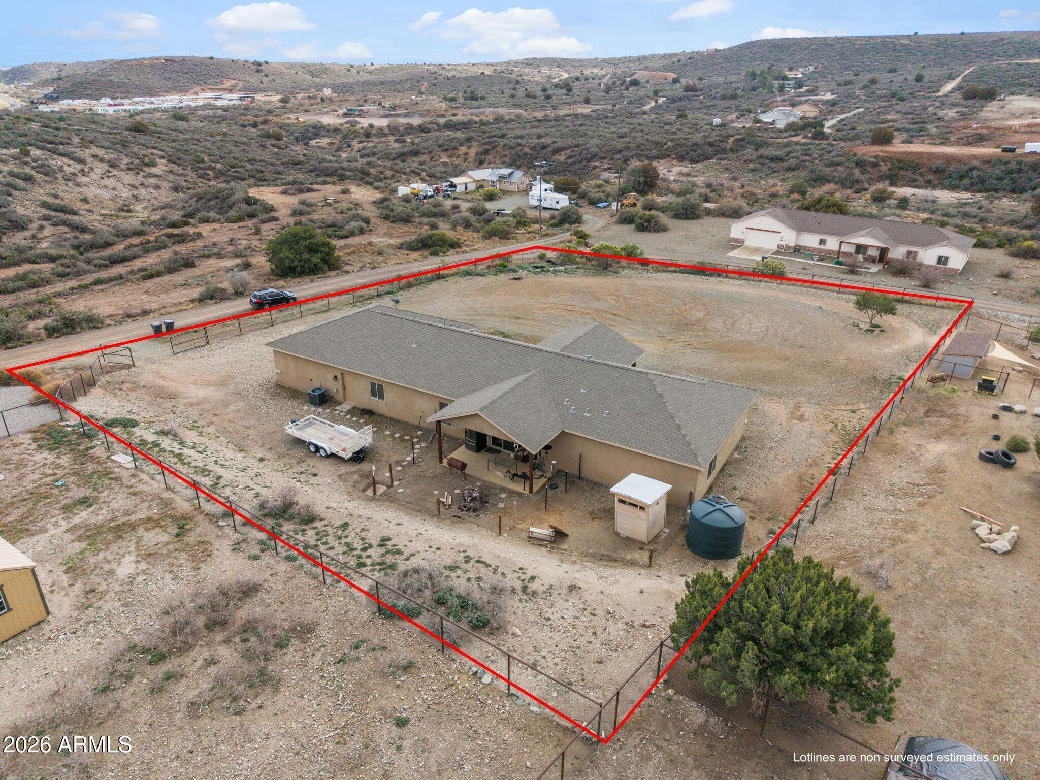 10930 South Banjo Way Mayer, AZ 86333 - Photo 25 of 30 Aerialsa