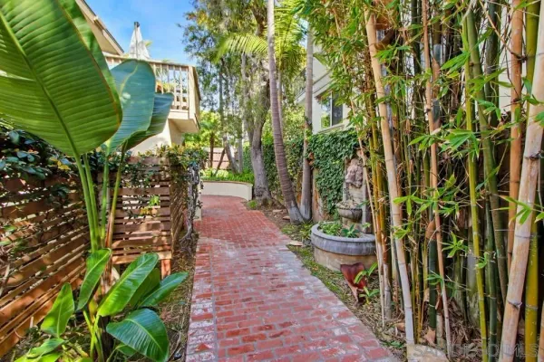 a view of outdoor space and yard