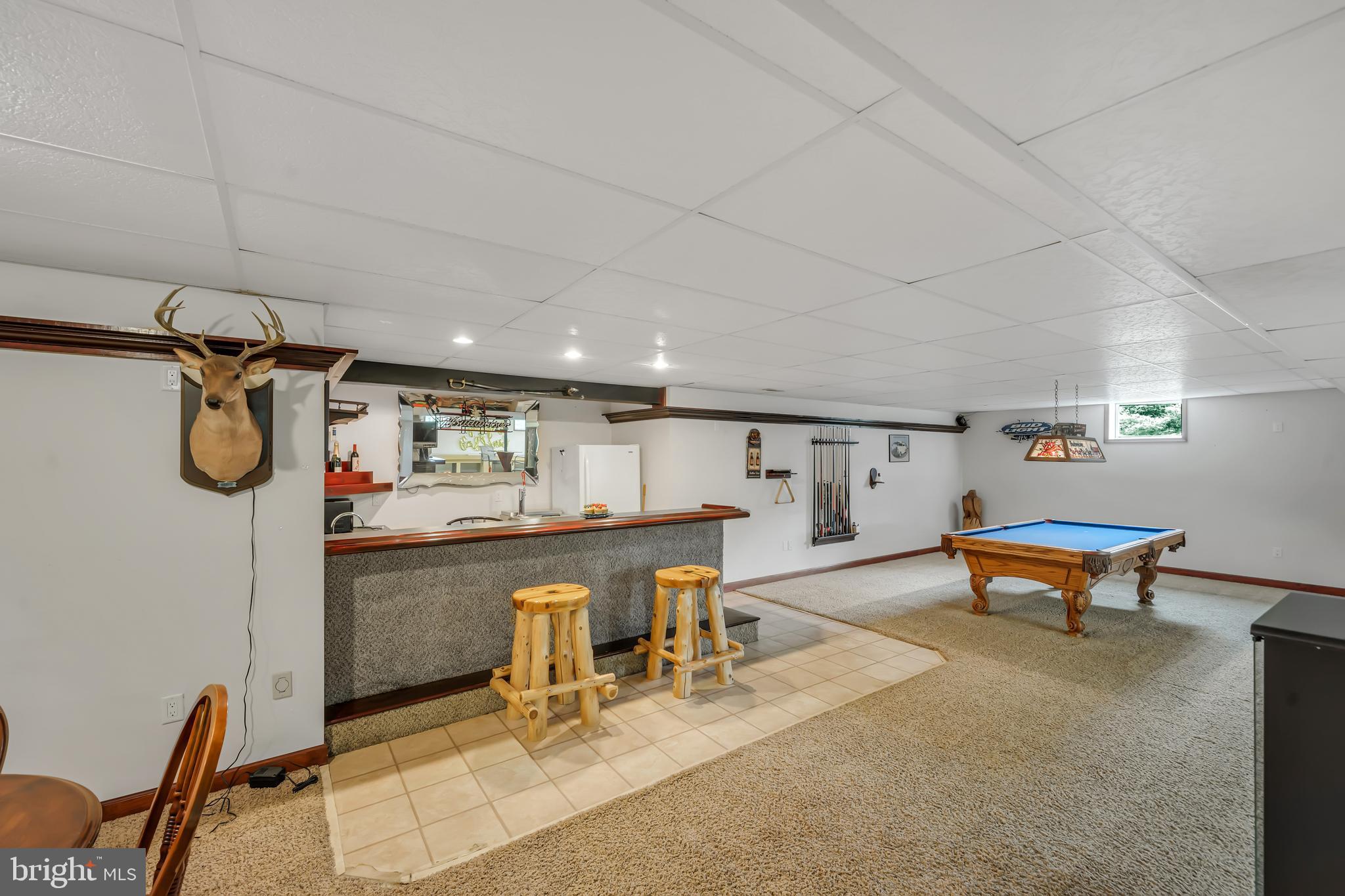 284 Little New York Road Rising Sun, MD 21911 - Photo 32 of 61 Finished basement with half bath & built-in bar