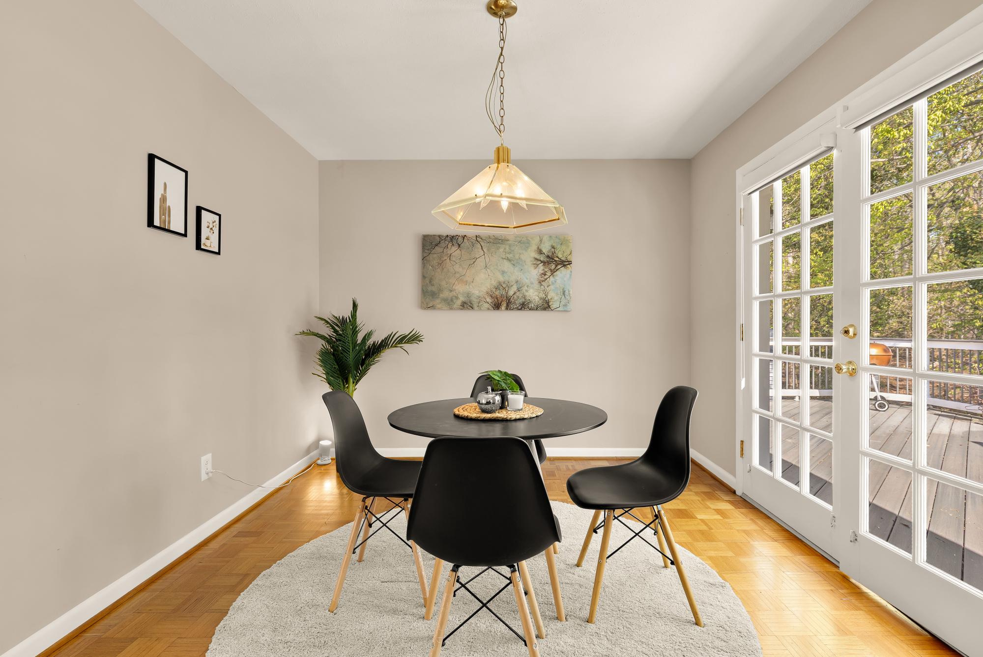 1005 Ruppert Road Silver Spring, MD 20903 - Photo 8 of 50 Formal dining with French doors to back deck