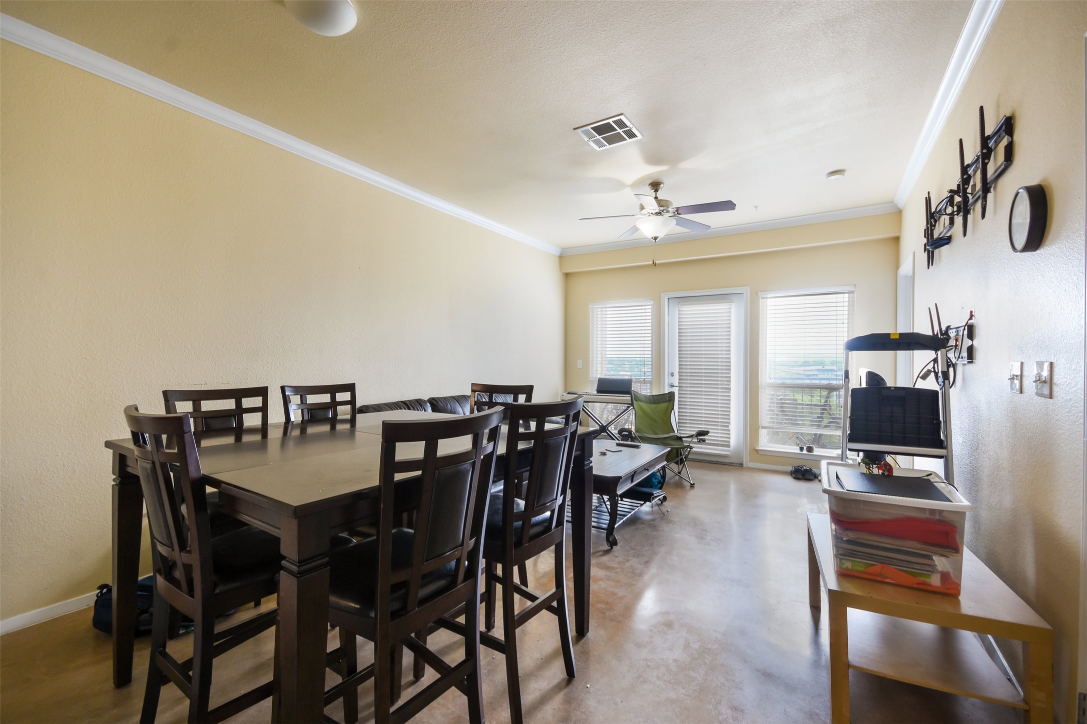 910 West 25th Street, Unit 503 Austin, TX 78705 - Photo 15 of 24 a view of a dining room with furniture and a livingroom