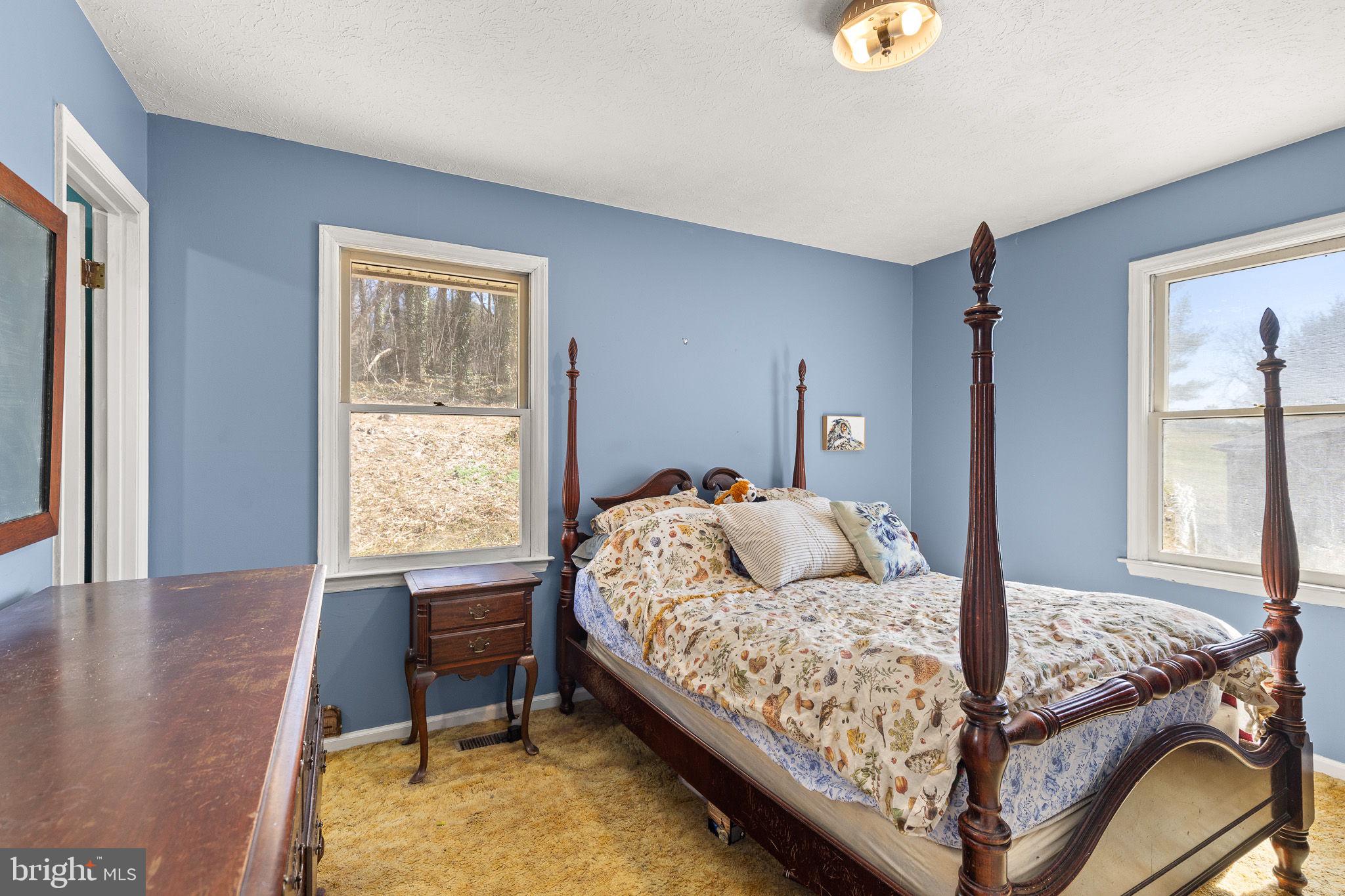 6794 Ottobine Road Dayton, VA 22821 - Photo 16 of 32 a bedroom with a bed and wooden floor