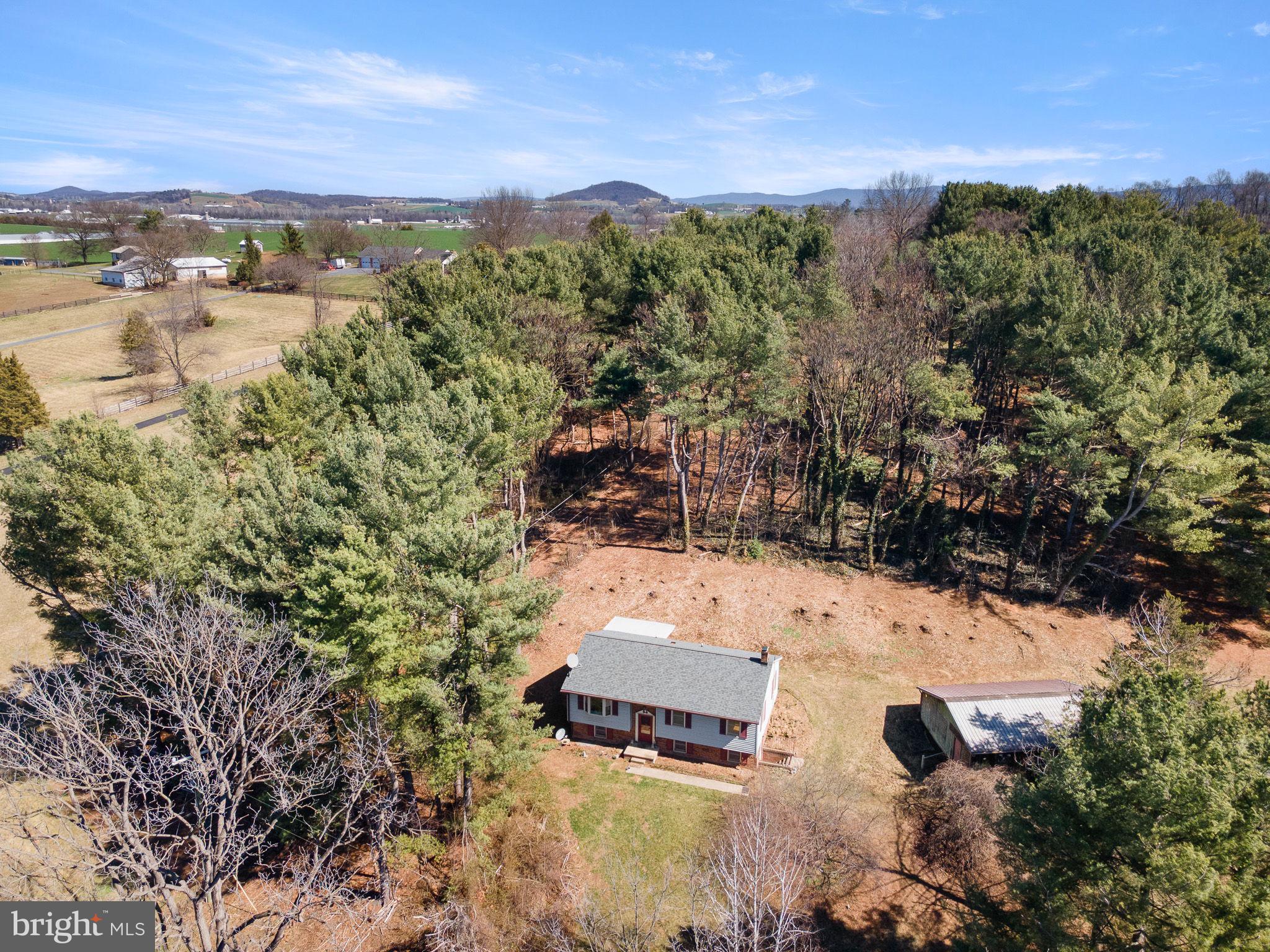 6794 Ottobine Road Dayton, VA 22821 - Photo 29 of 32 a aerial view of a house with a lake view