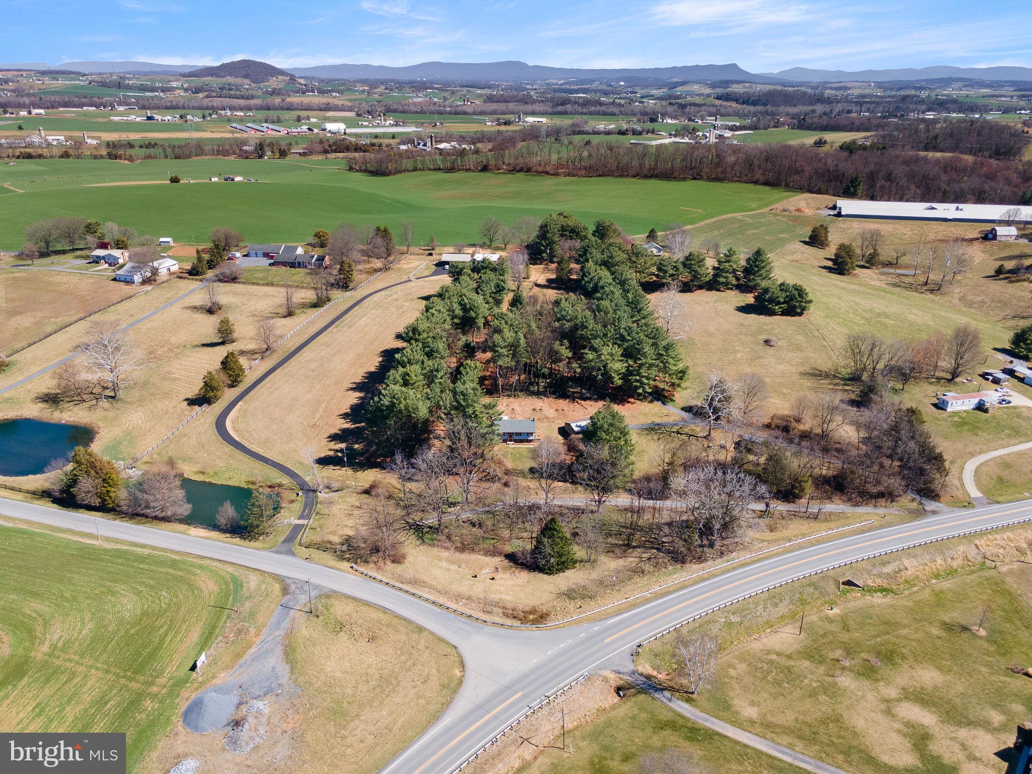 6794 Ottobine Road Dayton, VA 22821 - Photo 30 of 32 an aerial view of a house with outdoor space