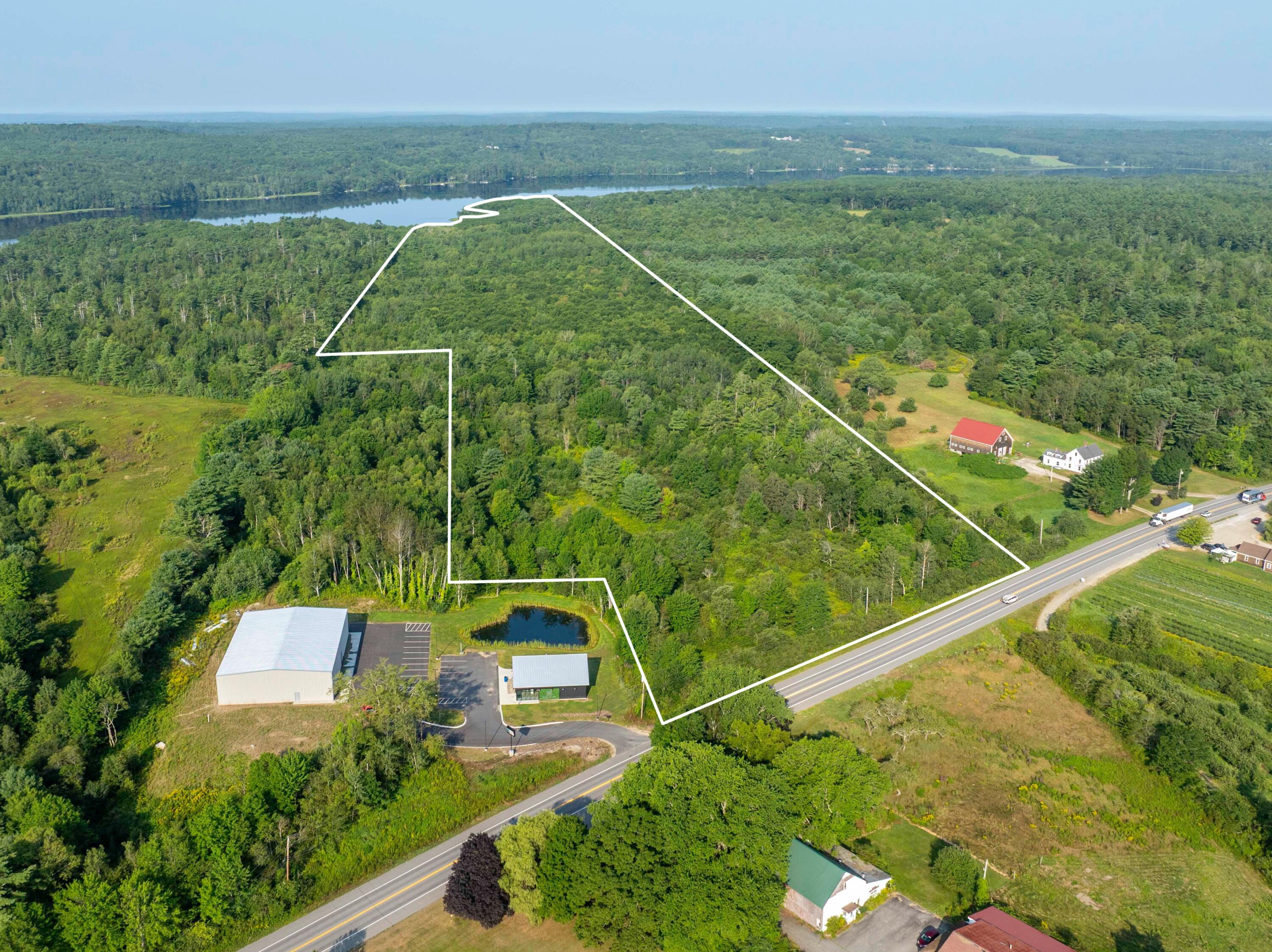 0 Atlantic Highway Thomaston, ME 04861 - Photo 40 of 41 Boundary Line Photo facing South Pond 00