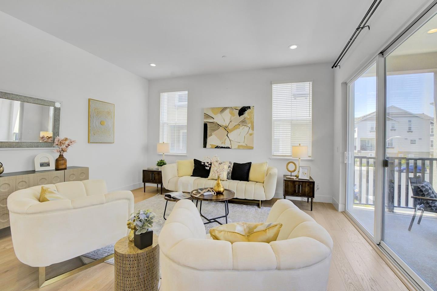 37356 Suncrest Street Newark, CA 94560 - Photo 10 of 47 a living room with fireplace furniture and a large window