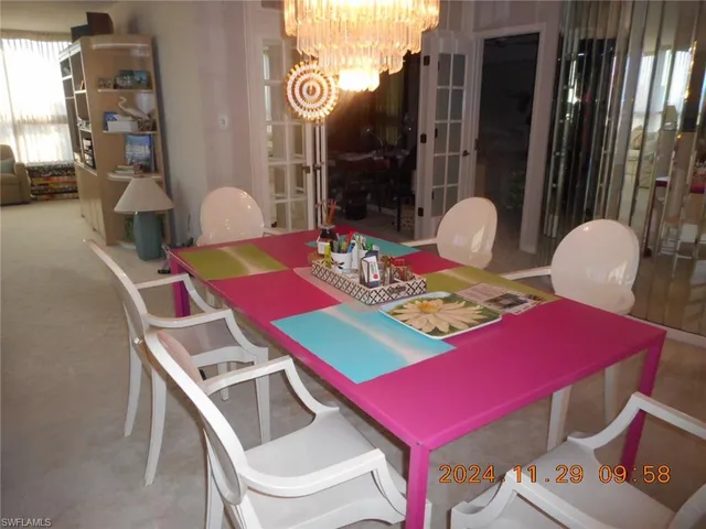 a table with chairs and a table