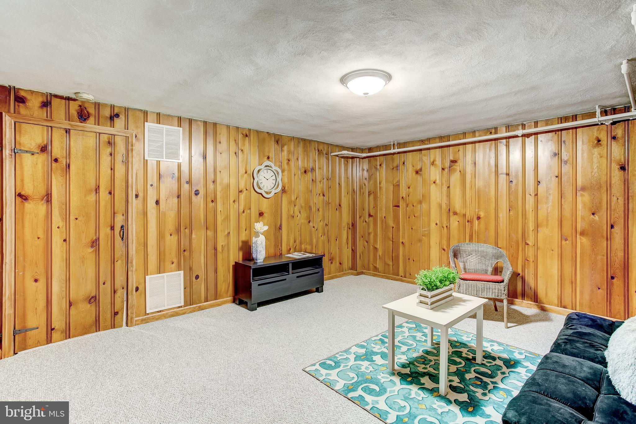 328 Murdock Road Baltimore, MD 21212 - Photo 34 of 49 Classic "Notty Pine" Paneled Family Rm, new carpet