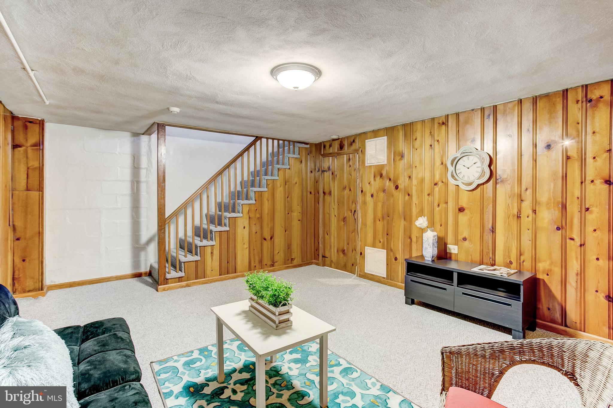 328 Murdock Road Baltimore, MD 21212 - Photo 35 of 49 Classic "Notty Pine" Paneled Family Rm, new carpet