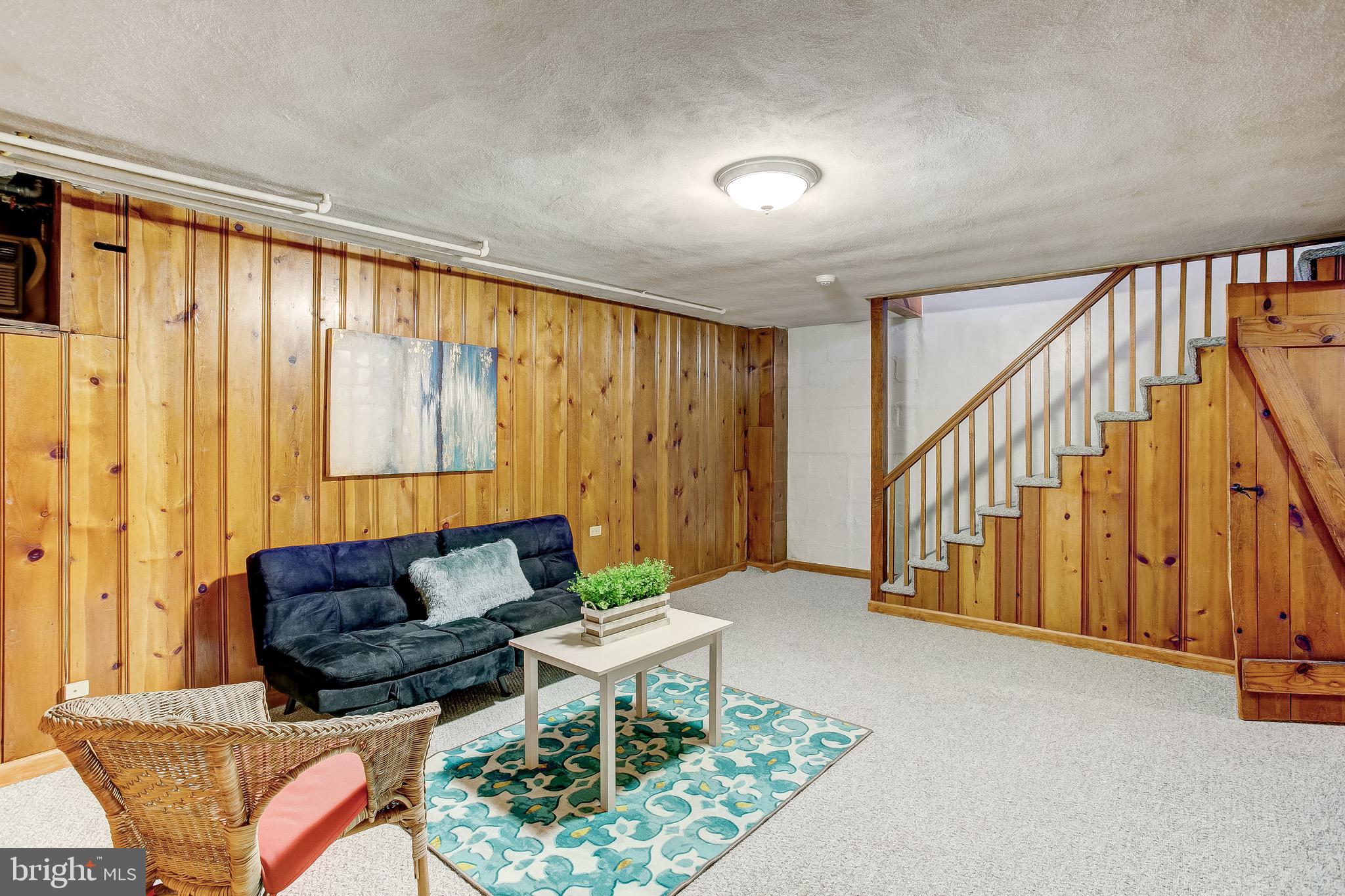 328 Murdock Road Baltimore, MD 21212 - Photo 38 of 49 Classic "Notty Pine Paneled Family Rm, new carpet